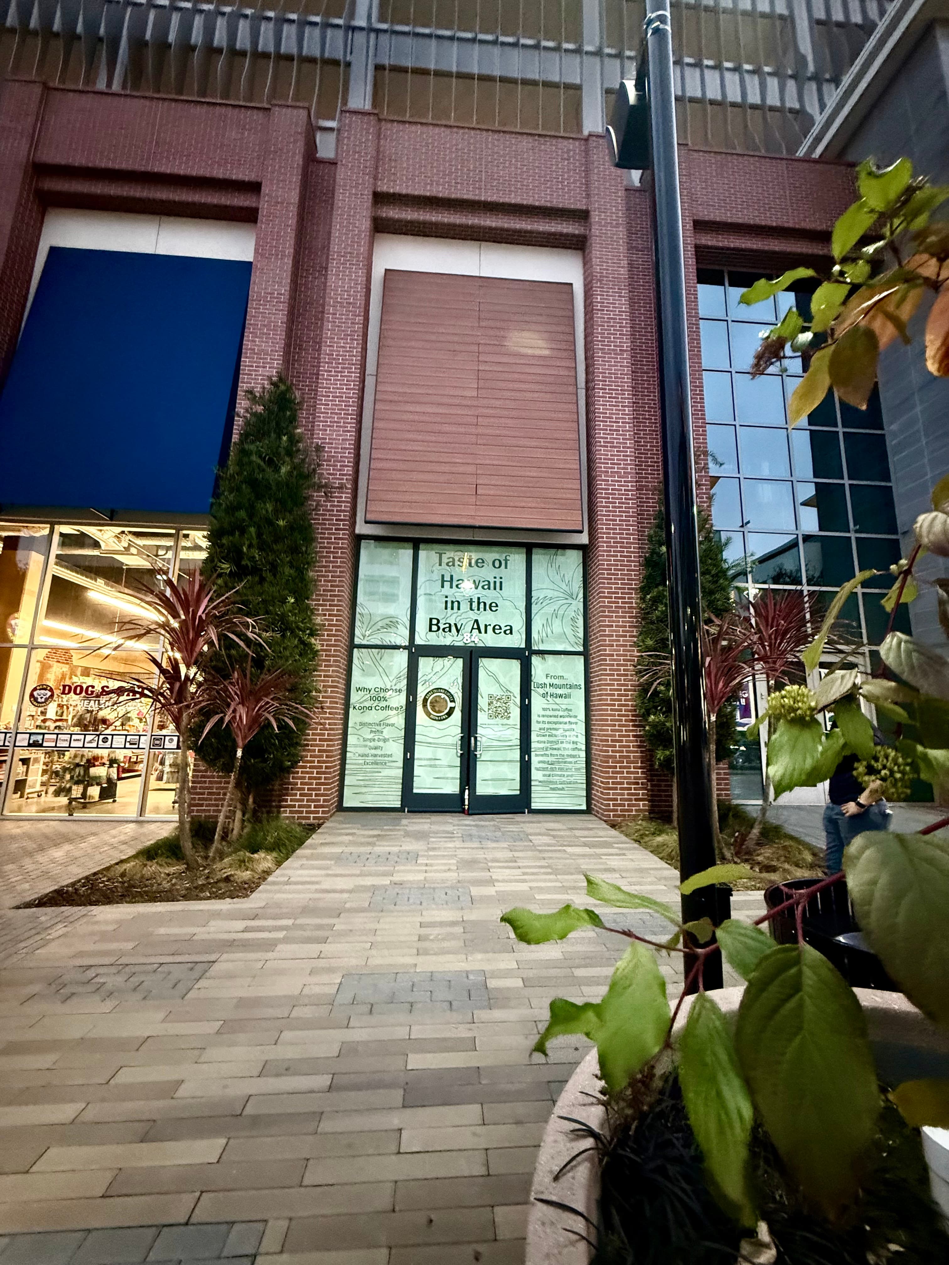 Kona Island Coffee storefront opening in Mountain View spring 2026